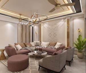 Drawing room interior design