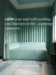 Drawing room interior design
