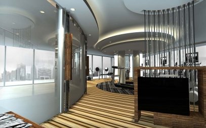 Gym interior design
