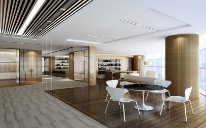 Office entrance design