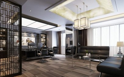 Office entrance design