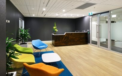 Office entrance design