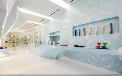 Showroom interior design